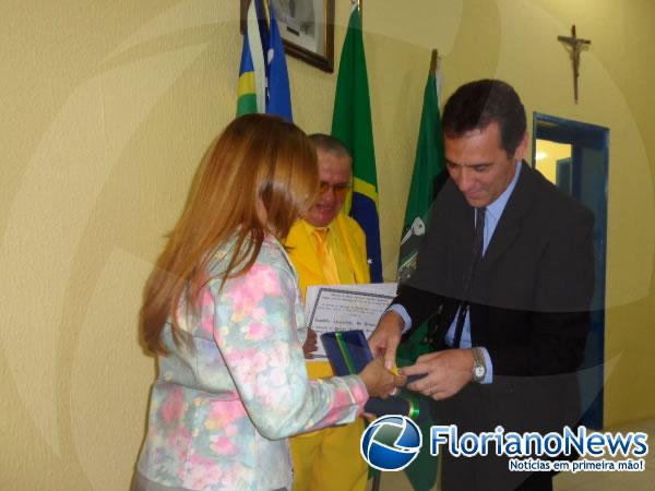 Medalha do Mérito Agrônomo Parentes é concedida ao Repórter Amarelinho e ao Prof. Luiz Paulo.(Imagem:FlorianoNews)