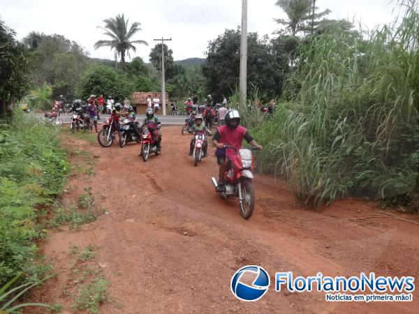 Mulheres participaram da 7ª edição do Rally do Batom de São João dos Patos.(Imagem:FlorianoNews)