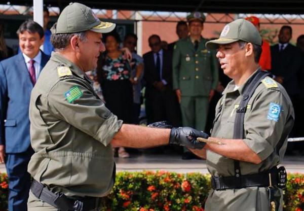 Coronel Lindomar Castilho assume comando da Polícia Militar do Piauí.(Imagem:Wilson Filho)