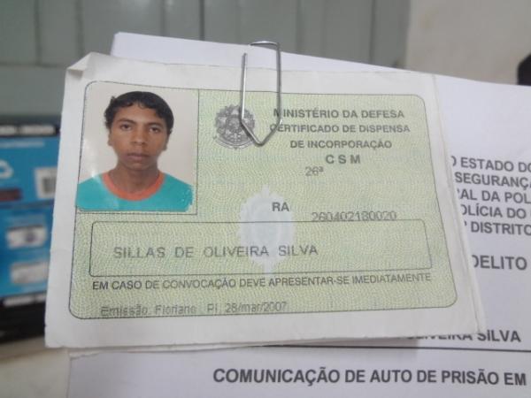 Silas de Oliveira Silva(Imagem:FlorianoNews)