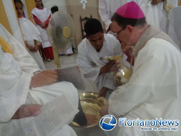 Igrejas católicas realizam tradicional Missa de Lava-pés em Floriano. (Imagem:FlorianoNews)