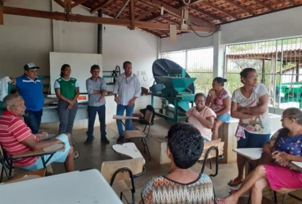 Desenvolvimento Rural leva curso de Processamento de Leite para comunidades rurais de Floriano.(Imagem:SECOM)