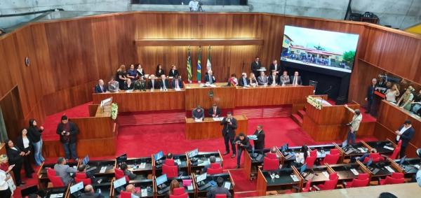 Assembleia Legislativa do Piauí abre os trabalhos de 2020 nesta segunda-feira (3).(Imagem:Marcos Teixeira/ TV Clube)