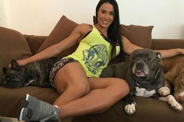 Por cachorro, Justiça penhora conta de Gracyanne Barbosa.(Imagem:Instagram)