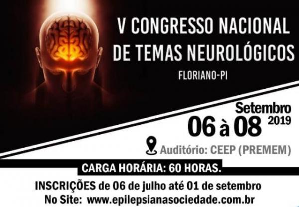 Floriano sediará V Congresso Nacional de Temas Neurológicos.(Imagem:Divulgação)