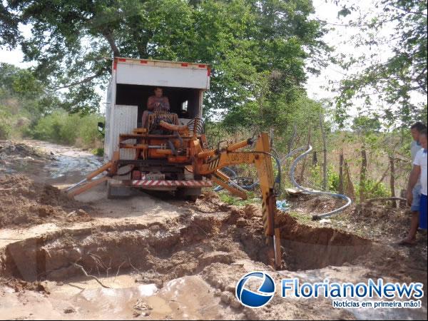 Rompimento de adutora da Agespisa provoca falta de água em Floriano.(Imagem:FlorianoNews)