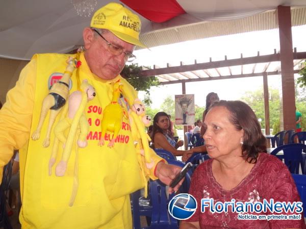 Léa Almeida, presidente do SINTE/Regional de Floriano.(Imagem:FlorianoNews)