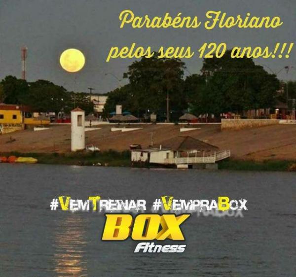 Box Fitness parabeniza Floriano pelos seus 120 anos.(Imagem:Divulgação)