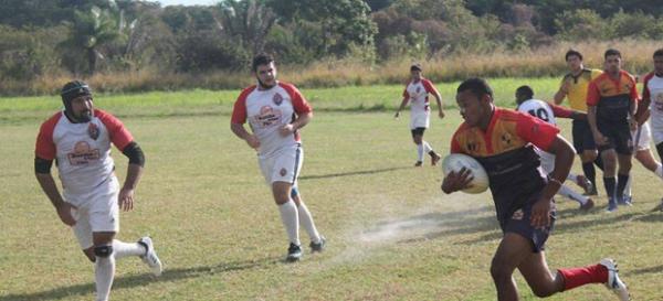 Delta Rugby UFPI durante Teresina Sevens. Campanha invicta dentro de campo.(Imagem:Ramiro Pena)
