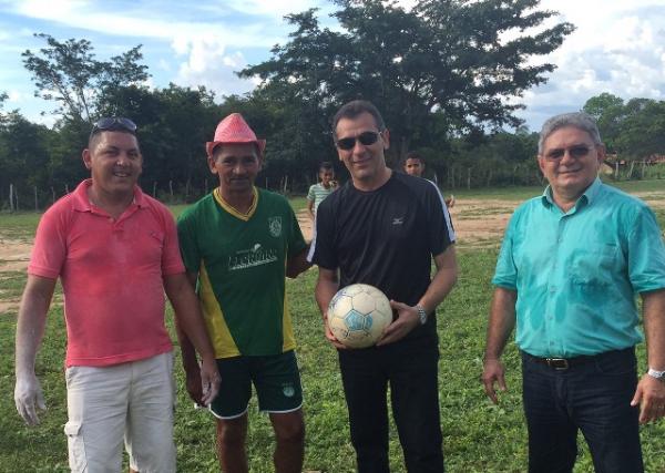 Prefeito Gilberto Júnior visita comunidades rurais.(Imagem:Secom)