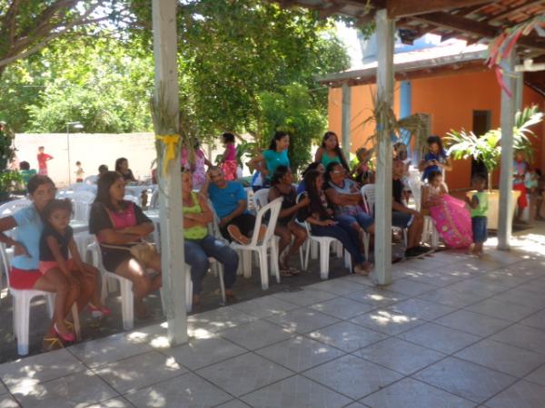 Escolas da zona rural desenvolvem projeto sobre a cultura dos ensinamentos religiosos.(Imagem:FlorianoNews)