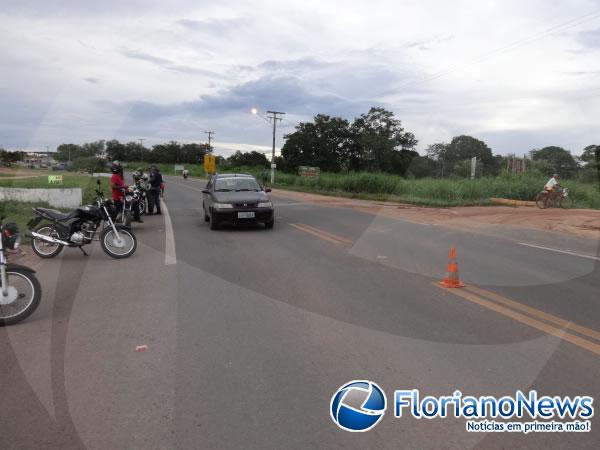 Polícia Militar realizou blitz repressiva em Barão de Grajaú.(Imagem:FlorianoNews)