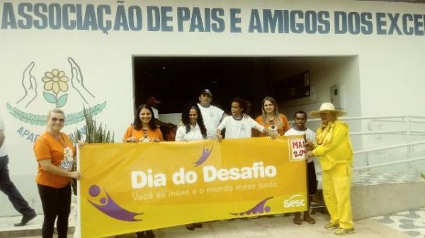 SESC de Floriano promove atividades de ginástica laboral no