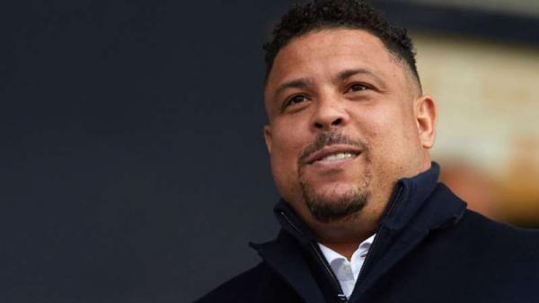 Ronaldo nas tribunas durante partida do Valladolid.(Imagem:© Quality Sport Images/Getty Images)