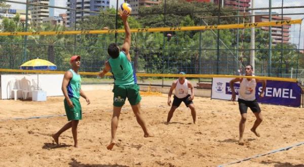 I etapa do Circuito Teresina de vôlei de Praia.(Imagem:Emanuele Madeira)