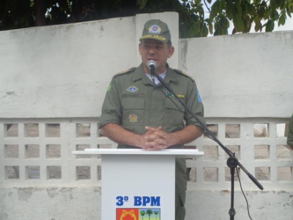 Comandante Geral da PM, Coronel Carlos Augusto(Imagem:FlorianoNews)