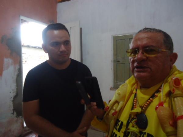 Ricardo Barbosa, presidente da Associação de Moradores do Bairro Caixa Dágua. (Imagem:FlorianoNews)