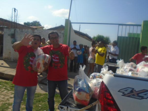 Amigos idealizam 1° Natal Sem Fome de Floriano.(Imagem:FlorianoNews)