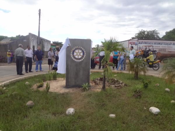 Rotary Clube inaugurou Marco Rotatório em Floriano.(Imagem:FlorianoNews)