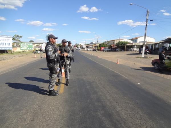 Polícia Militar realizou Operação Fronteira Segura em Floriano.(Imagem:FlorianoNews)