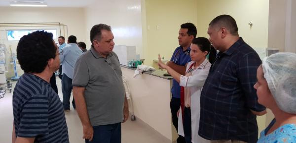 Sesapi deve investir R$ 10 milhões nas enfermarias de Floriano.(Imagem:Assessoria de Comunicação)