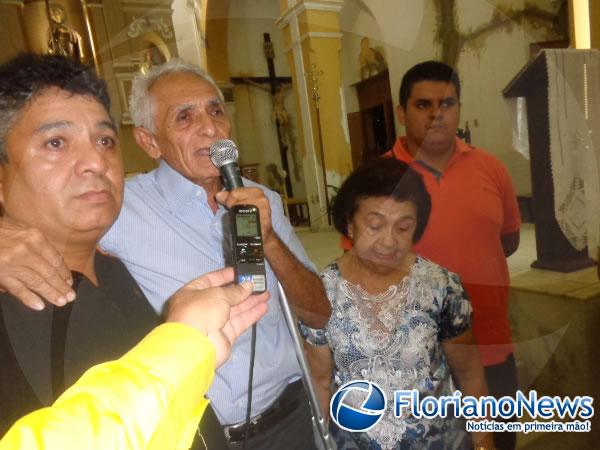 Missa em Ação de Graças pelo aniversário e recuperação de Pedro Borges reúne familiares e amigos.(Imagem:FlorianoNews)