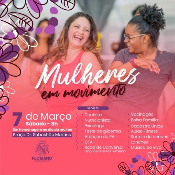 Mulheres em movimento(Imagem:SECOM)