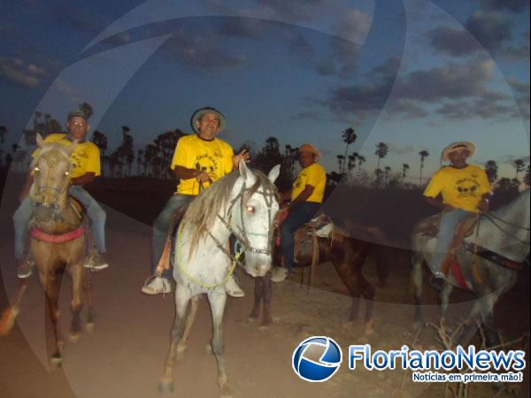 Realizada I Cavalgada dos Vaqueiros Encourados na localidade Rio Branco.(Imagem:FlorianoNews)