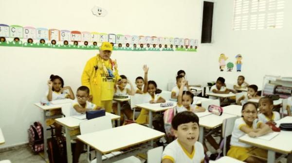 Escola Mega de Floriano inicia ano letivo 2018 do ensino fundamental menor.(Imagem:FlorianoNews)