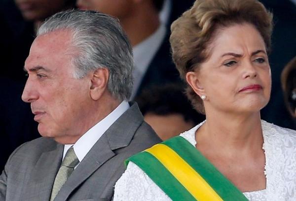 Dilma e Michel Temer(Imagem:Divulgação)