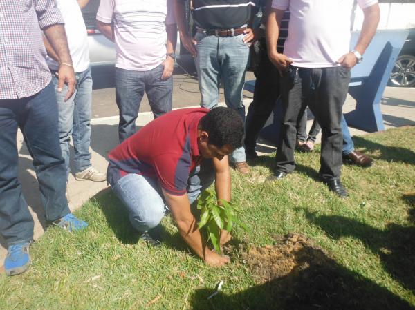 Barão de Grajaú comemorou Dia da Árvore com plantio de mudas.(Imagem:FlorianoNews)