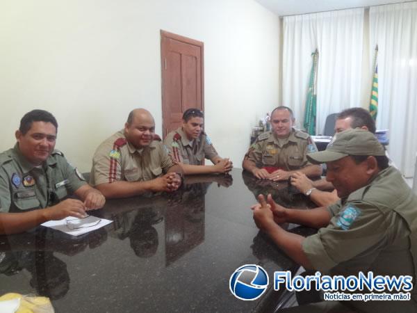 Reunião define detalhes sobre formatura do PROERD em Floriano.(Imagem:FlorianoNews)