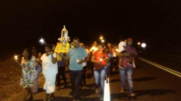 Missa marca encerramento dos festejos de Santa Teresa DÁvila na Localidade Boqueirão.(Imagem:FlorianoNews)