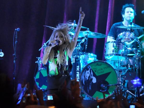 Avril Lavigne se apresenta no Rio.(Imagem:Roberto Teixeira)