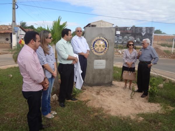 Rotary Clube inaugurou Marco Rotatório em Floriano.(Imagem:FlorianoNews)