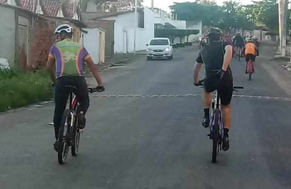 Ciclistas participam de Trilha de Reconhecimento em Floriano (Imagem:FlorianoNews)