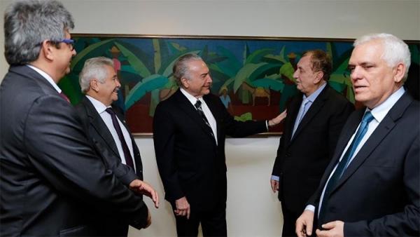 Temer promete rodovia no PI e adia conversa com Elmano sobre PMDB.(Imagem:Divulgação)