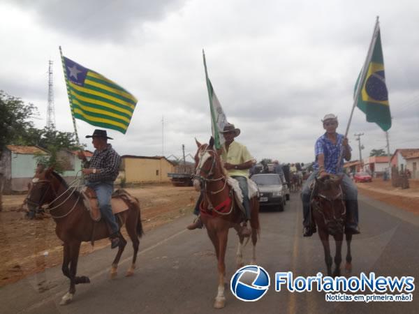 Realizada em São Francisco do Piauí a 3ª Grande Cavalgada dos amigos.(Imagem:FlorianoNews)