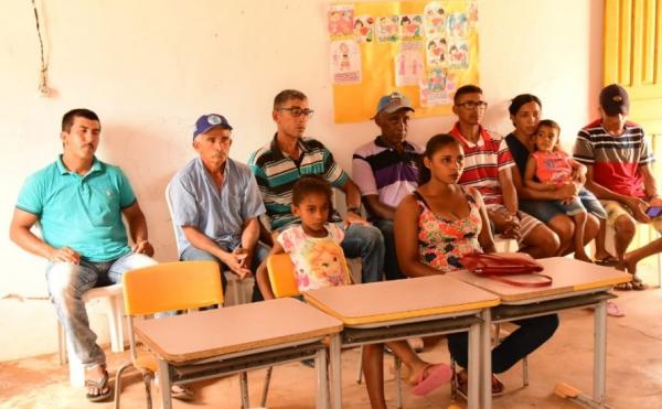 Comunidade Jacaré Novo participa de curso de Manejo de Ovinos e Caprinos.(Imagem:Secom)