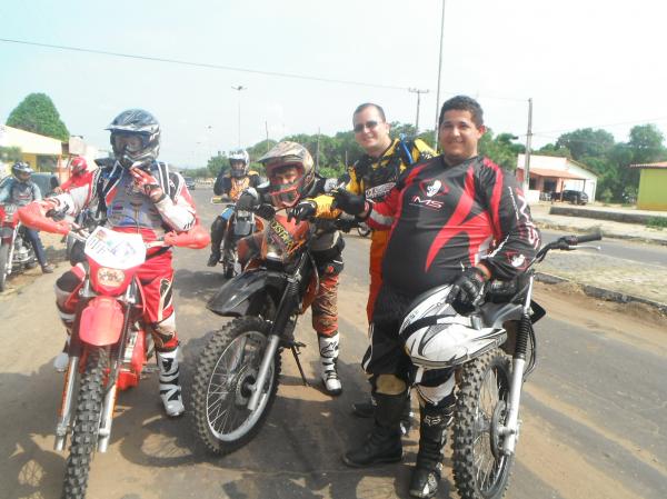 Motoqueiros participaram do 2ª Rally de Guadalupe à Marcos Parente.(Imagem:FlorianoNews)