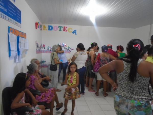 ?Dia D? de vacinação contra a gripe é realizado em Floriano.(Imagem:FlorianoNews)