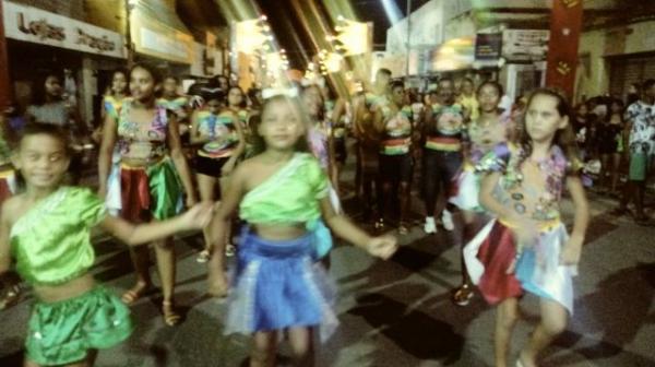 Escolas do Grupo de Acesso de Floriano desfilam na Avenida Getúlio Vargas.(Imagem:FlorianoNews)