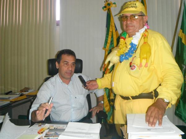 Gilberto Júnior, Prefeito de Floriano. (Imagem:FlorianoNews)