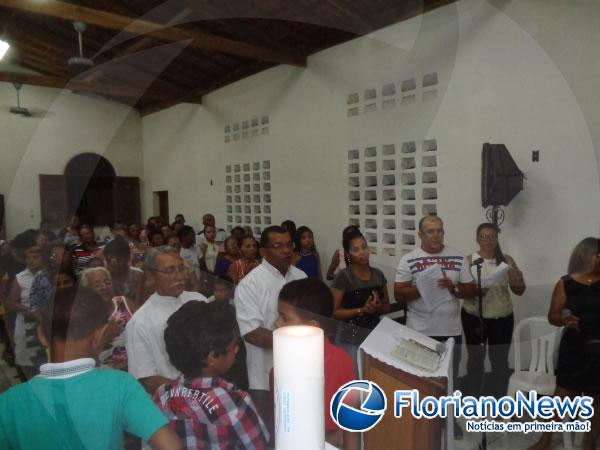 Procissão e missa encerraram festejo de Santa Rita de Cássia em Floriano.(Imagem:FlorianoNews)