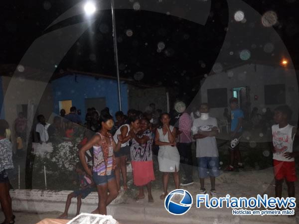 Moradores comemoraram o 3º aniversário do Conjunto Habitacional José Pereira.(Imagem:FlorianoNews)