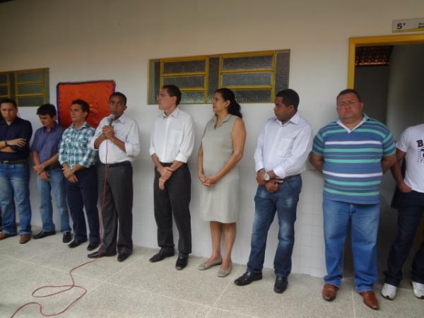 Inauguração de ampliação da Escola Municipal Binu Leão. (Imagem:FlorianoNews)