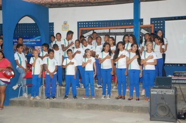 Reinaugurada a Escola Municipal Barjonas Lobão.(Imagem:Waldemir Miranda)