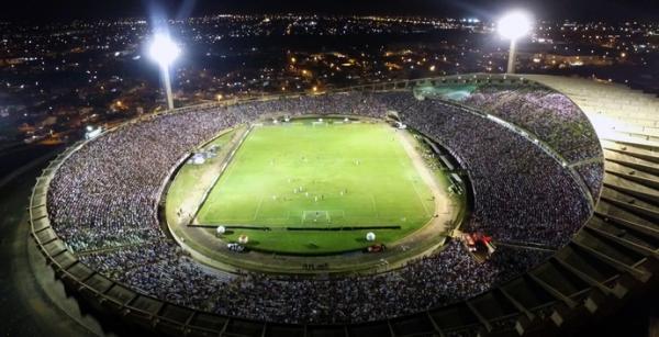 Albertão se calou? Sim. Mas a campanha na Série D, o acesso, não se apagam.(Imagem: Magno Bonfim/Drone/TV Clube )