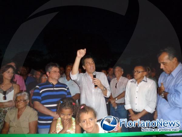 Prefeitura de Floriano inaugura ponte Joaquim Batista no bairro Taboca.(Imagem:FlorianoNews)