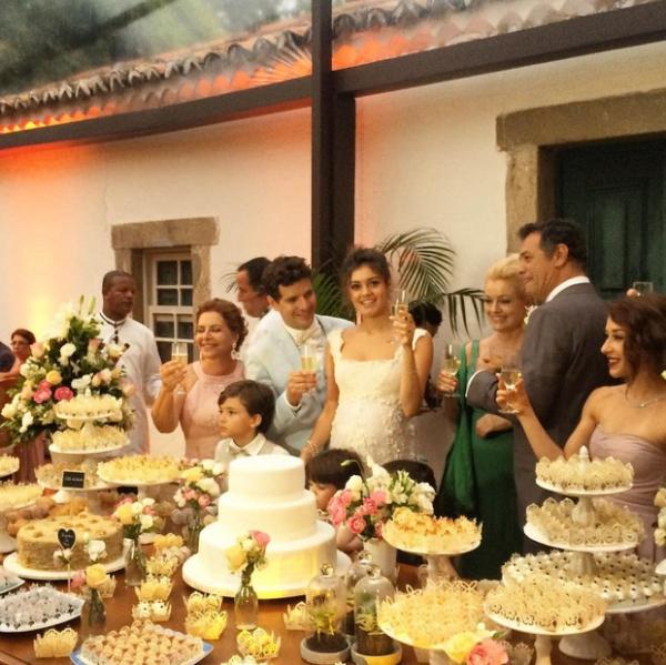 Casamento Sophie Charlotte e Daniel de Oliveira.(Imagem:Reprodução/ Instagram)